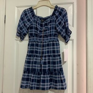 Girl plaid dress